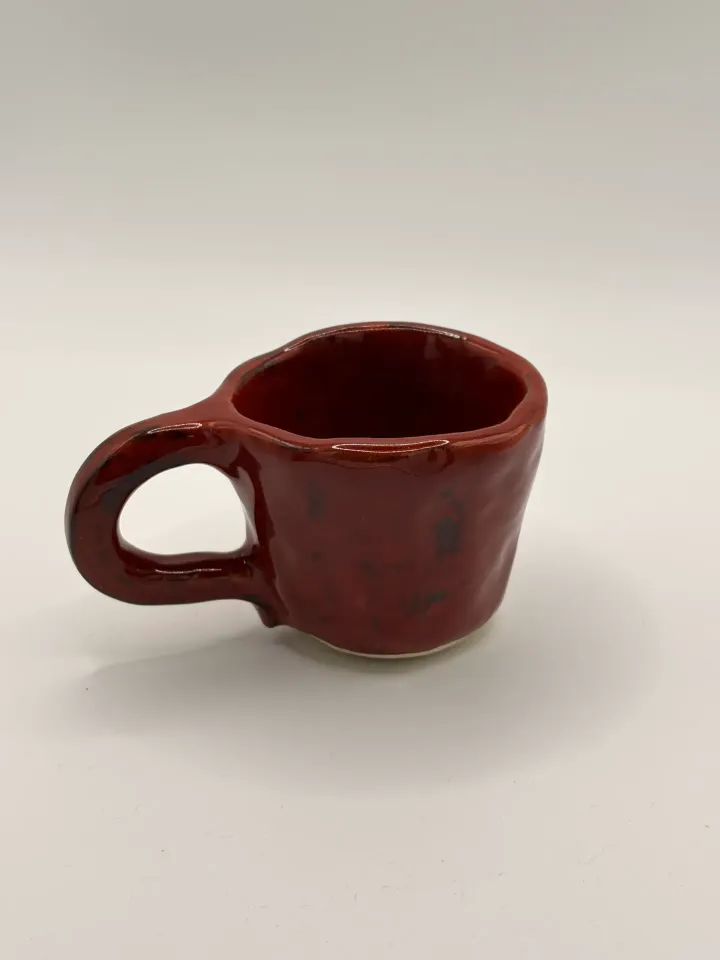 Small coffee ceramics mug by Alona Belinska