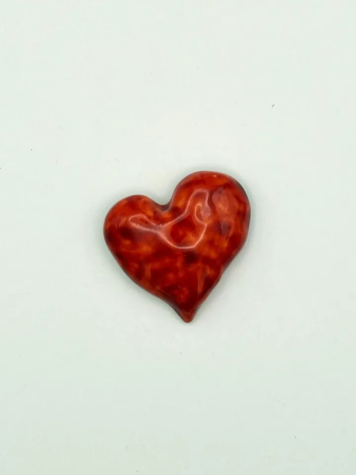 Heart shape pin (#1) by Mademoiselle Pippa