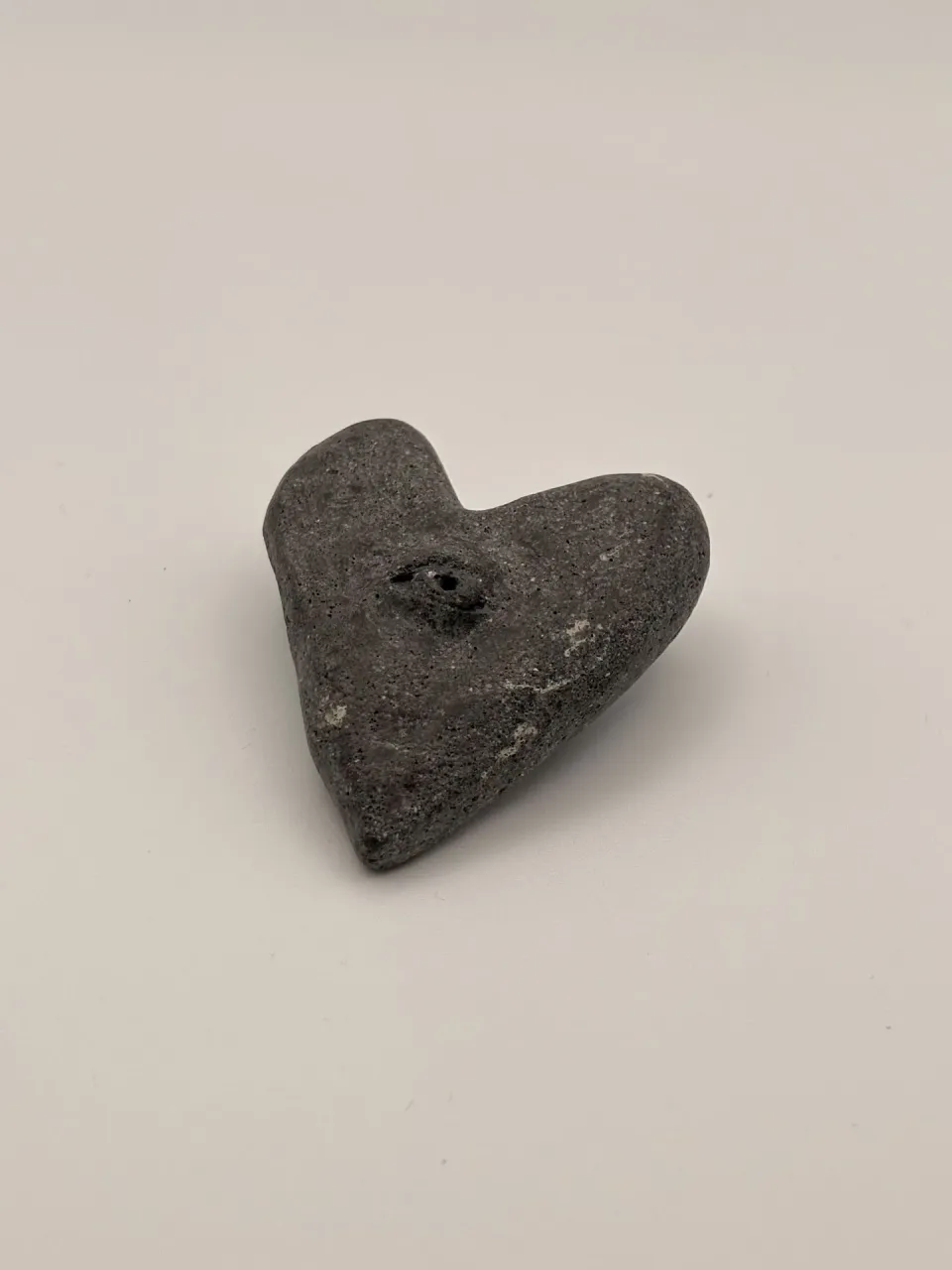 Heart shape pin with one eye (#9), photo 6